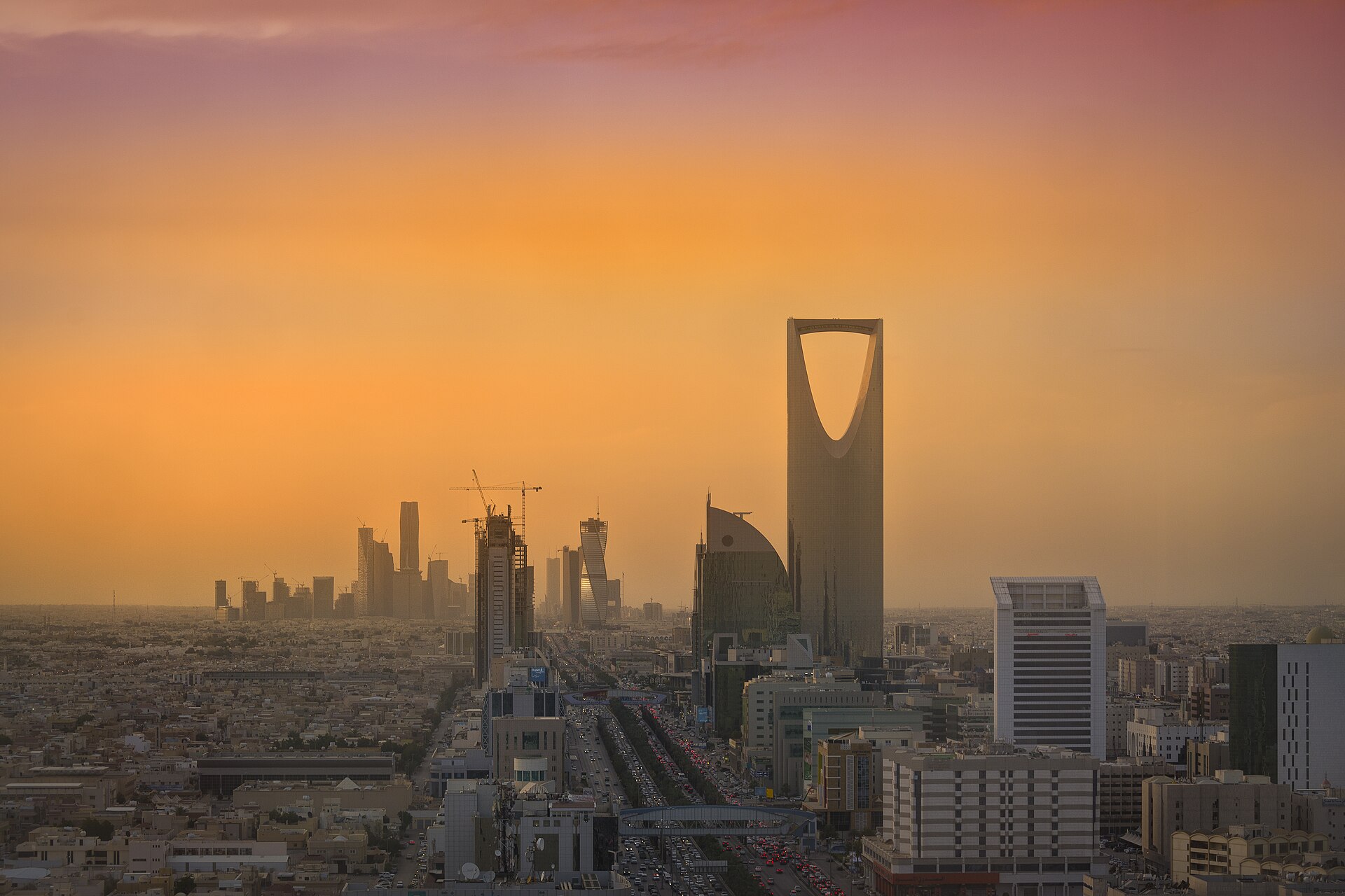 Gulf Economic Diversification: Life Beyond the Oil Price The Riyadh skyline showing the King Abdullah Financial District and Kingdom Tower
